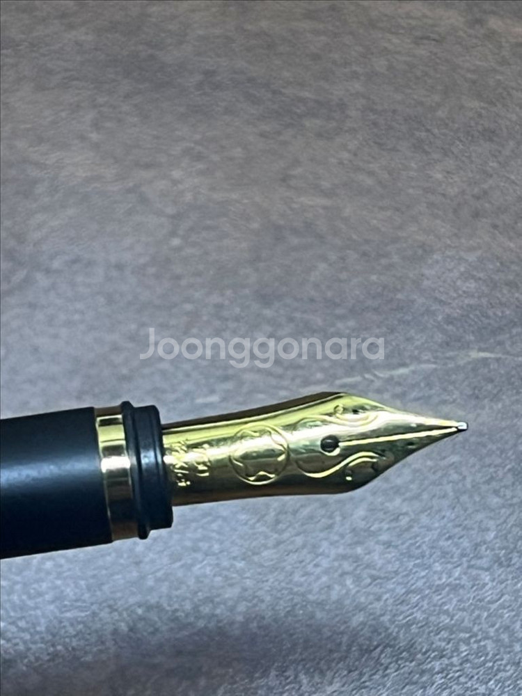 몽블랑 노블레스 18k f닙 만년필--2
