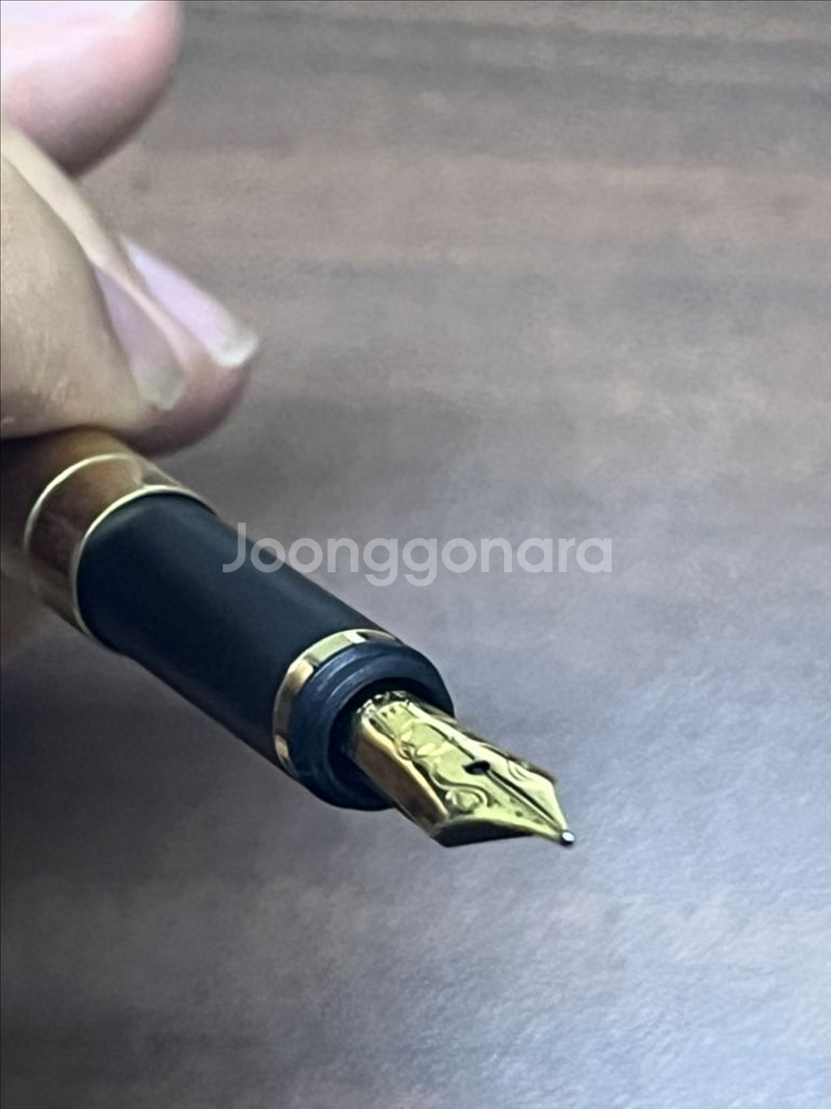 몽블랑 노블레스 18k f닙 만년필--3