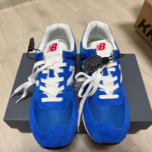 뉴발란스 574 헤리티지 블루 화이트 270