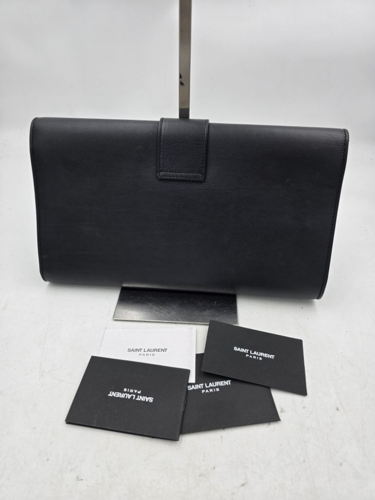 생로랑 카바시크 블랙 클러치--1