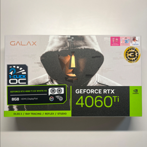 미개봉)갤럭시 RTX 4060Ti EX WHITE 택포