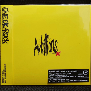 ONE OK ROCK Ambitions 초회한정 CD