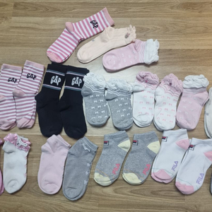 여아양말 (갭,휠라 외) 일괄