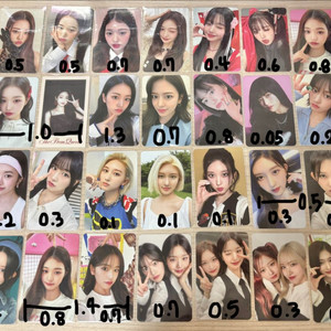 아이브 포카 판매 가을 유진 레이 원영 리즈 이서