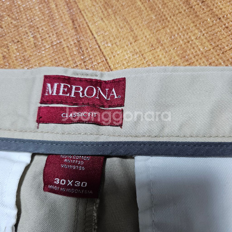 MERONA치노팬츠 30.5인치--3