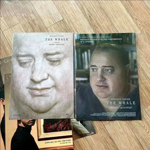 영화 더웨일 A3 포스터 아티스트뱃지 A24브렌든프레이