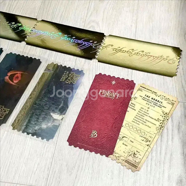 반지의제왕 아이맥스 포스터 두개의탑 오리지널티켓--8