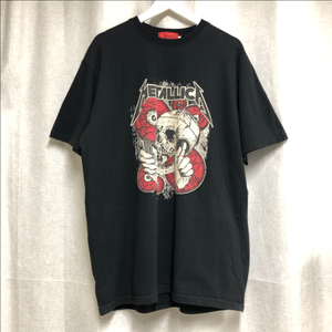 METALLICA 투어 반팔 티셔츠 (L)