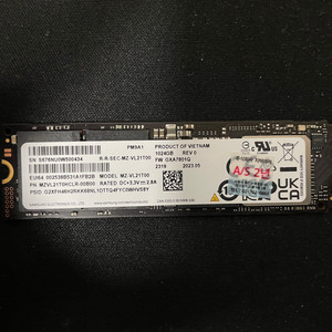 삼성 PM9A1 1TB SSD 팝니다