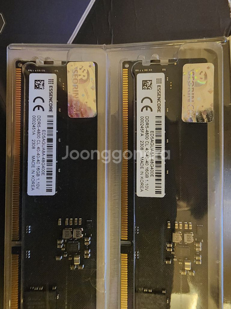 (택포) ddr5 16g 2개 총32g 국내정품--1