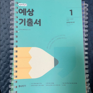 2025 선재국어 예상 기출서 1 새상품