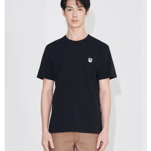 메종키츠네 그레이 폭스헤드 반팔티