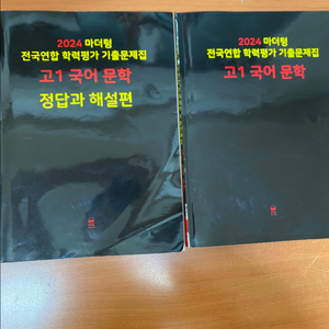 2024 고1 문학 마더텅