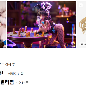 베어판다, 굿스마일 블루아카이브 피규어 팝니다