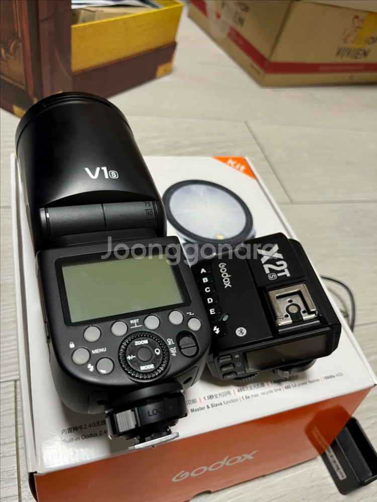 고독스 V1s 플래시 + X2T-S 동조기--0