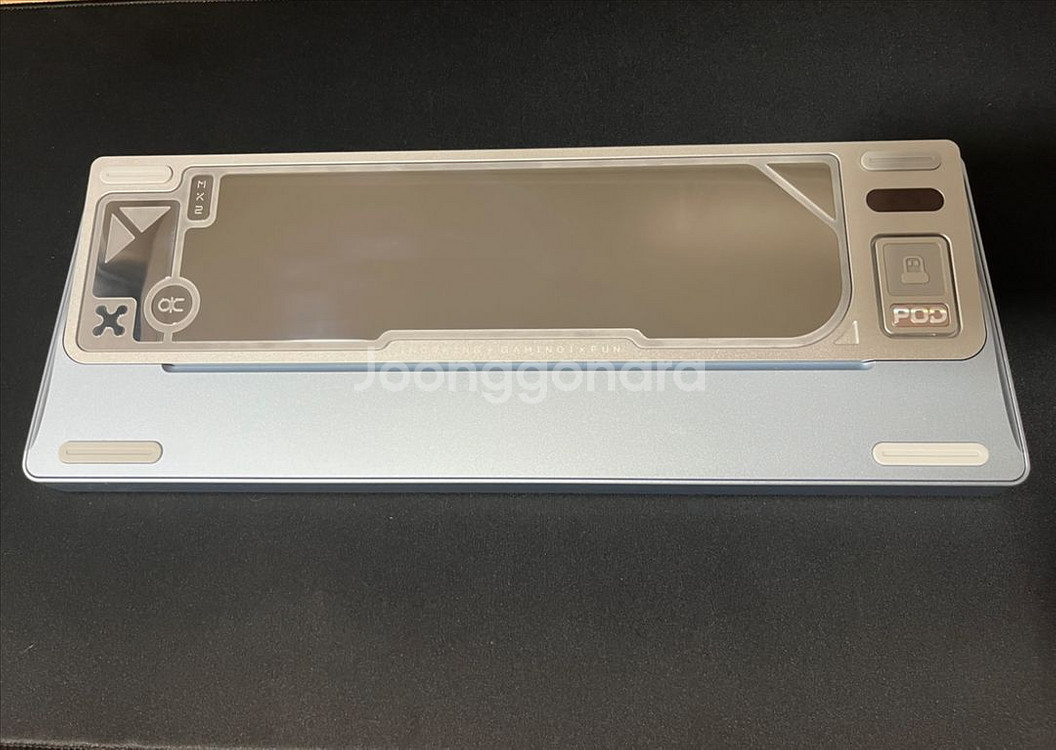 qk80mk2 아이스블루 커스텀 키보드--4