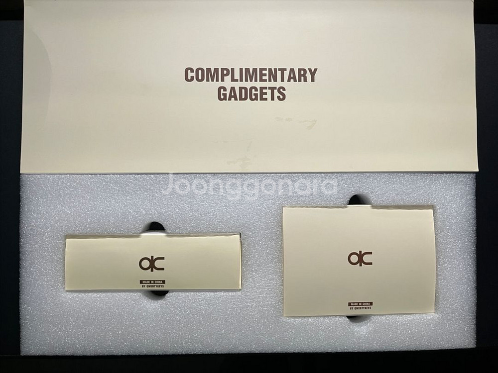 qk80mk2 아이스블루 커스텀 키보드--6