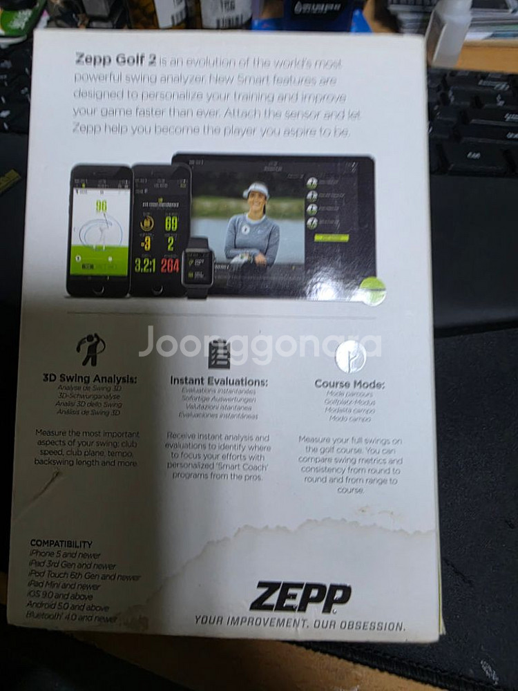Zepp 골프 2 3D 스윙 분석기--3