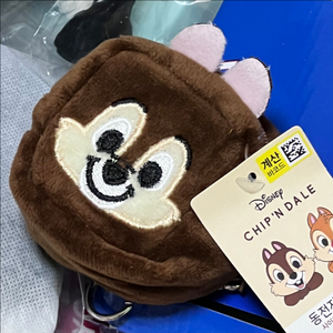 다이소 칩앤데일 동전지갑 키홀더