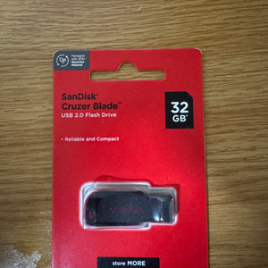 샌디스크 Cruzer Blade 32GB USB 새상품