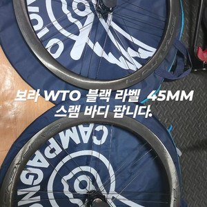 보라 WTO디스크 휠