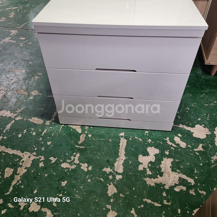 화이트3단서랍장 (부산)--0