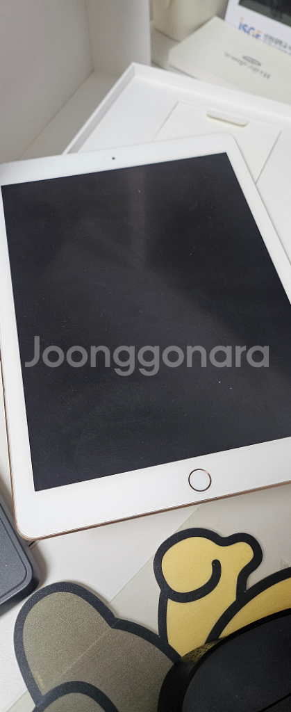 아이패드 6세대 32g 골드 배터리100%--0
