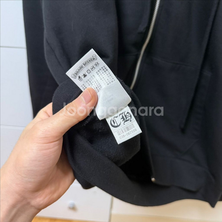 (L)크롬하츠 홀스슈 타이베이한정 후드집업--7