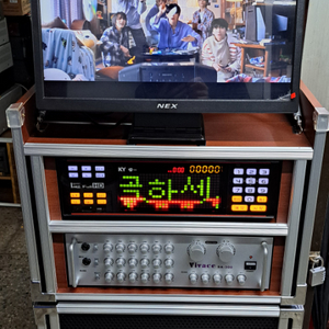 금영 노래방반주기 이동식세트