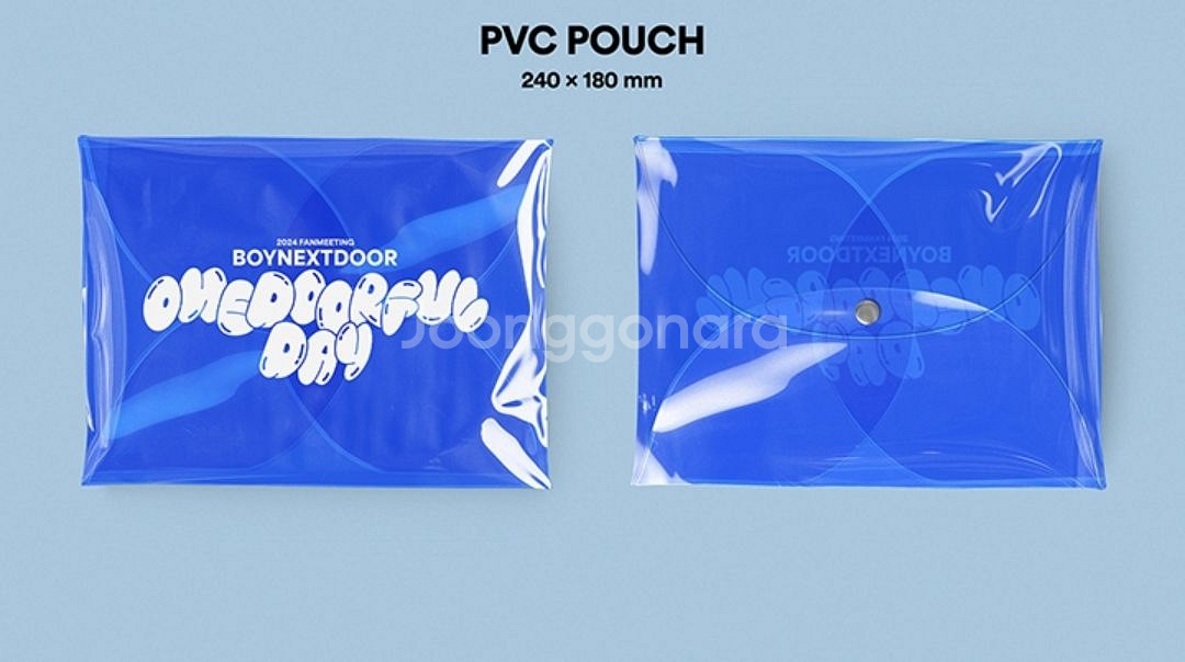 보넥도 원도어풀데이 구성품 PVC파우치 양도 판매--0