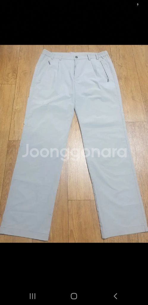 몽벨 면바지 34인치입니다--1