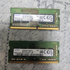 노트북 램 ddr4 8g