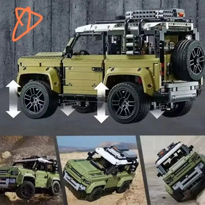 대물 키덜트 블럭키트 레인지 로버디펜더 대물 rc파워펑