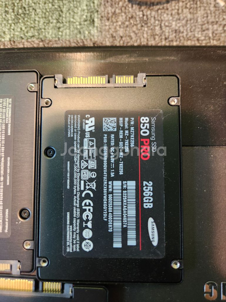 ssd<25>삼성256g 850 pro 5개묶음--2