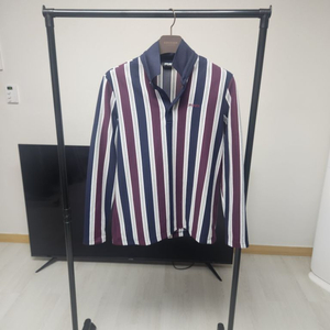 PING 스트라이프 긴팔 티셔츠 100