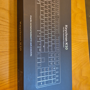 키크론 K10 RGB 청축 풀배열