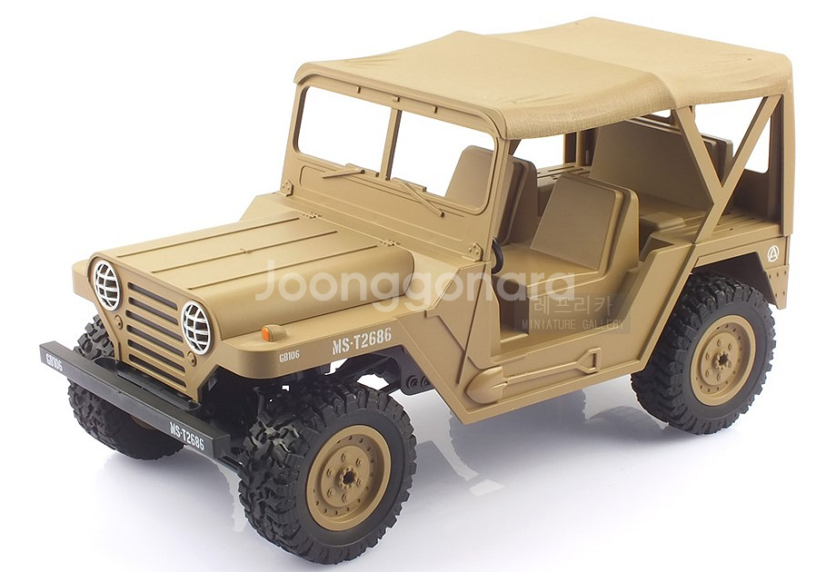 1/14 4WD U.S. M151 JEEP RC카--3