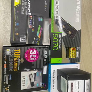 rtx 5070 게이밍 컴퓨터 본체 판매 풀박스