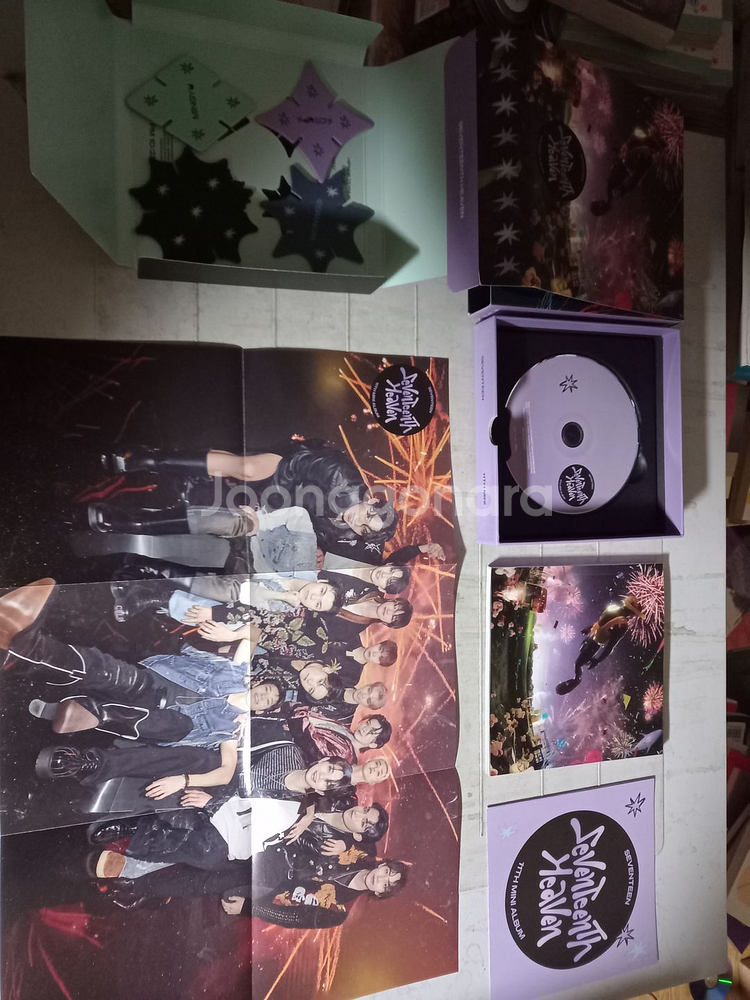 세븐틴 11집 미니앨범 포카 없음 실사진 설명참조--0