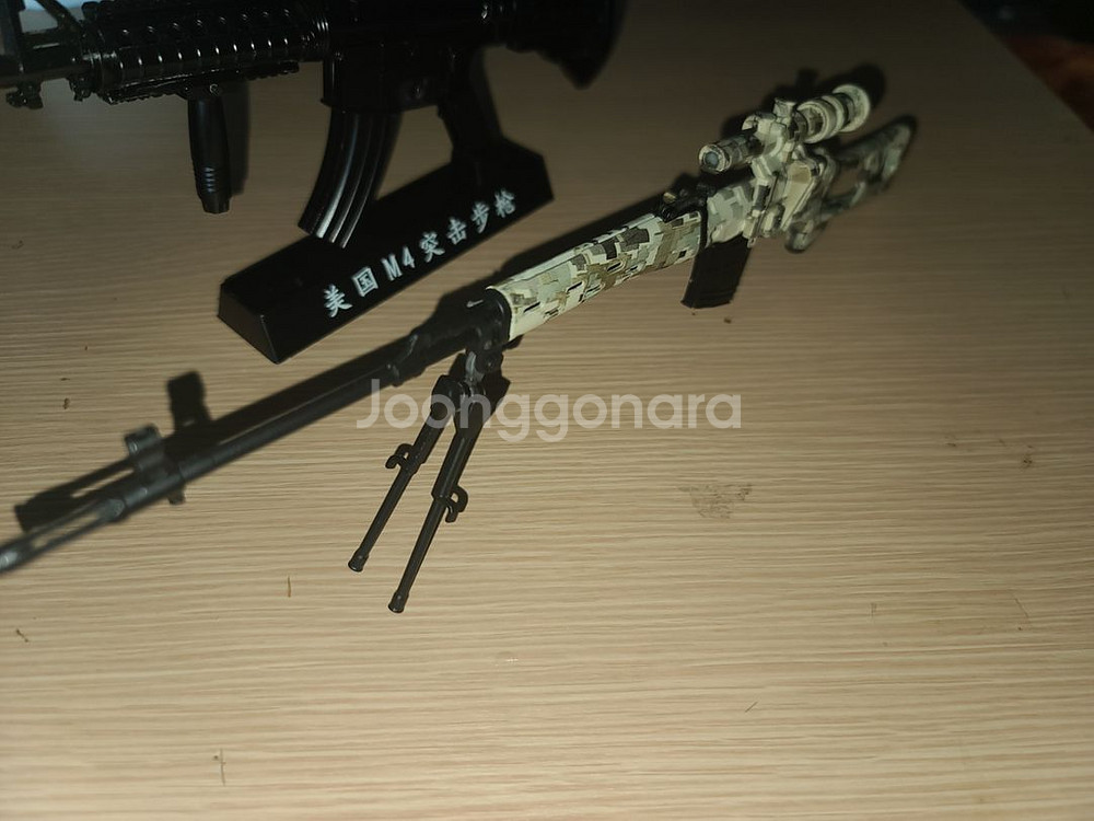 총 미니어쳐 m4, svd 일괄 택포가--1