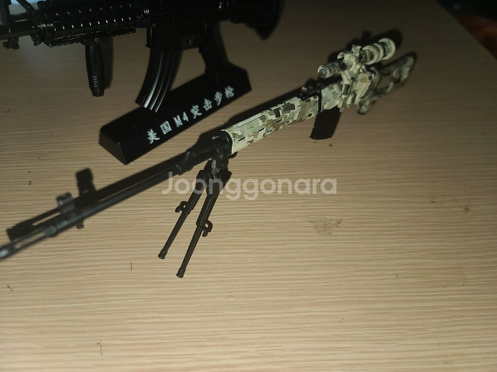 총 미니어쳐 m4, svd 일괄 GS반값택배포함가--1