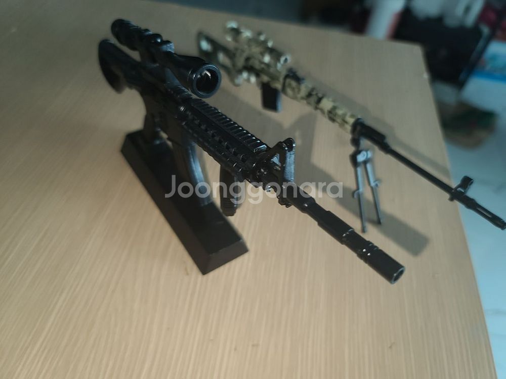 총 미니어쳐 m4, svd 일괄 GS반값택배포함가--3