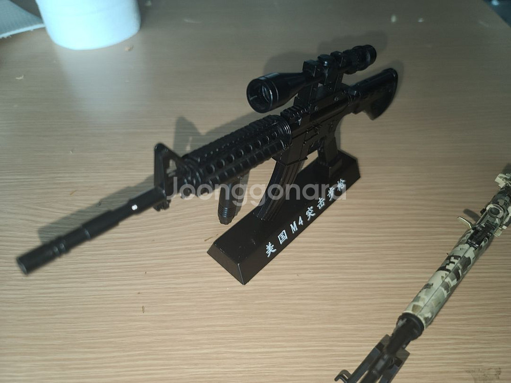 총 미니어쳐 m4, svd 일괄 GS반값택배포함가--2