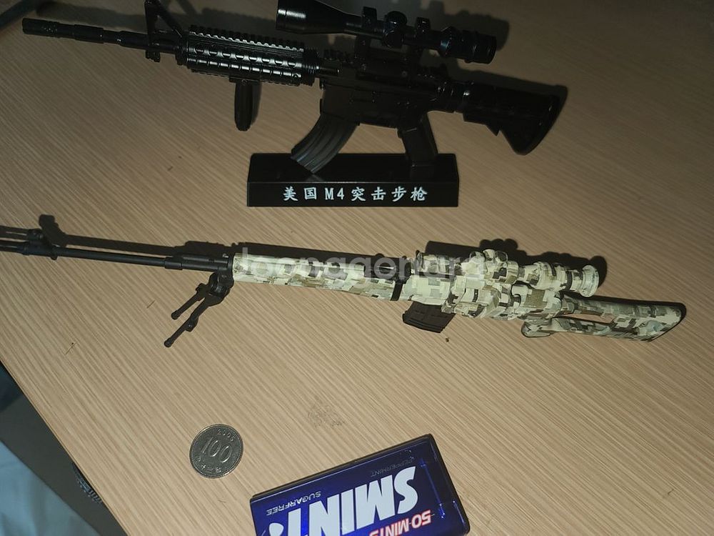 총 미니어쳐 m4, svd 일괄 GS반값택배포함가--4