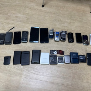 애니콜 2g 핸드폰 여러개