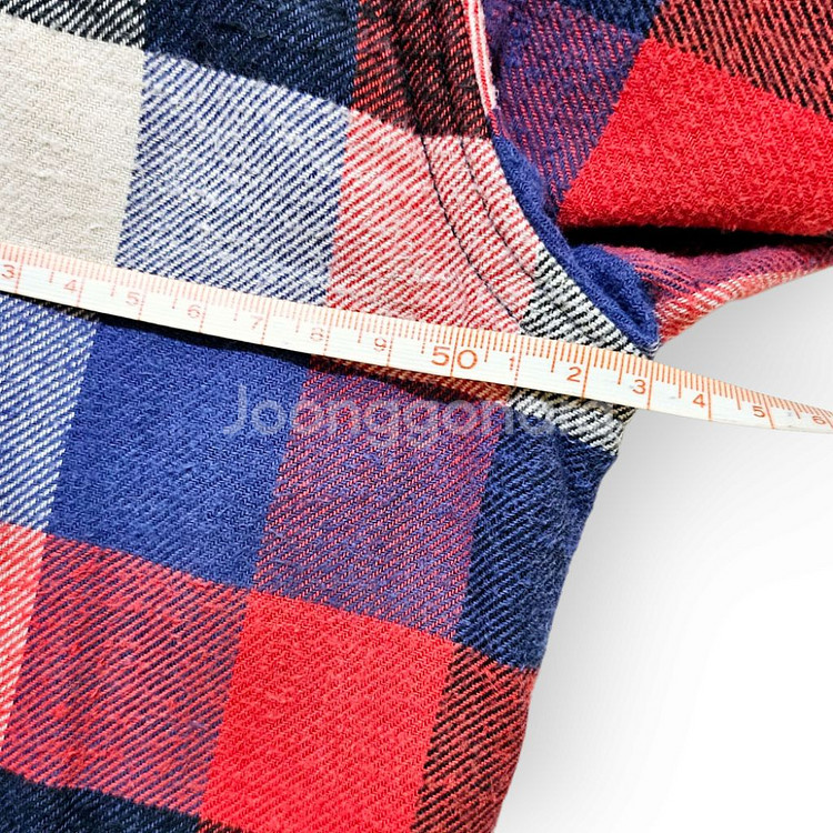 [S][데님앤서플라이] 플레드 체크 플라넬 빈티지셔츠--8