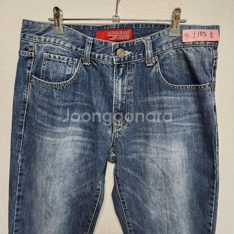 게스 남성 청바지 34인치--1