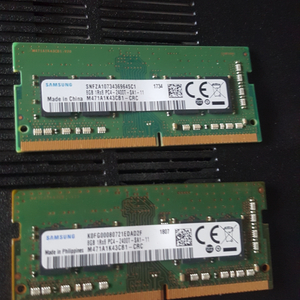 노트북용 삼성 ddr4 8g 램 팝니다