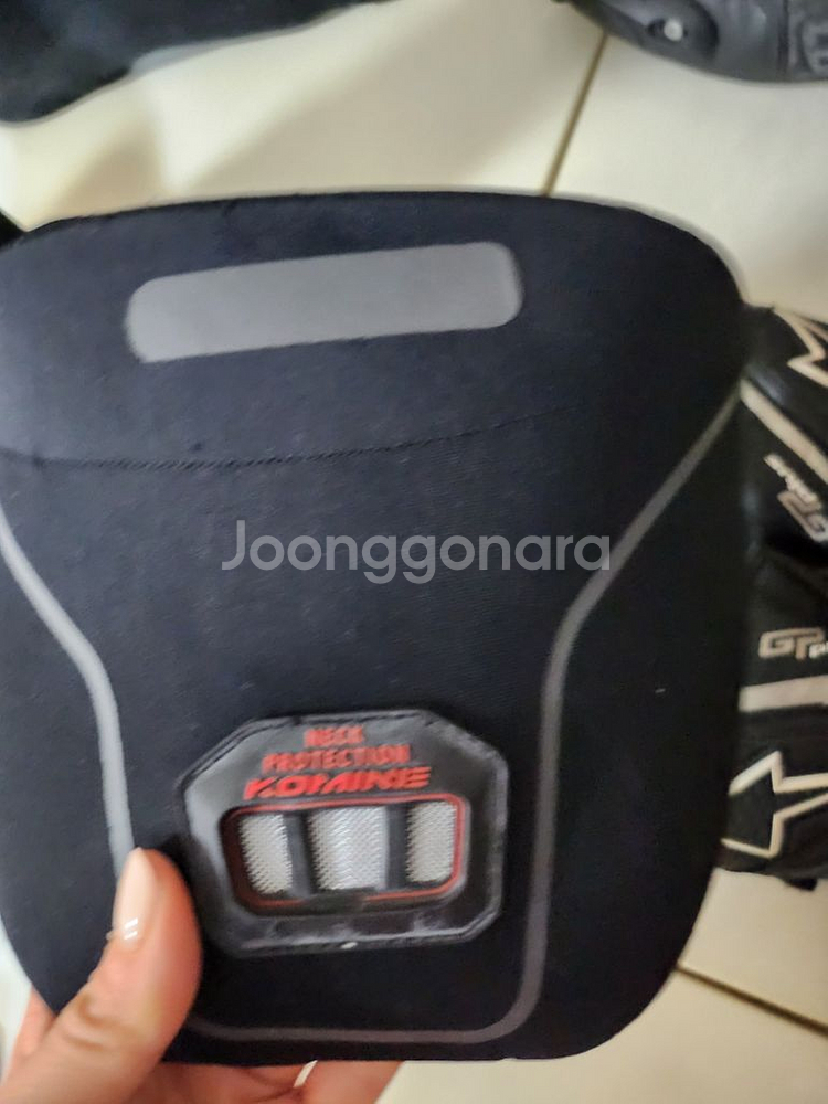 코미네 매쉬형 전신 보호대 풀세트 + sidi 부츠--8