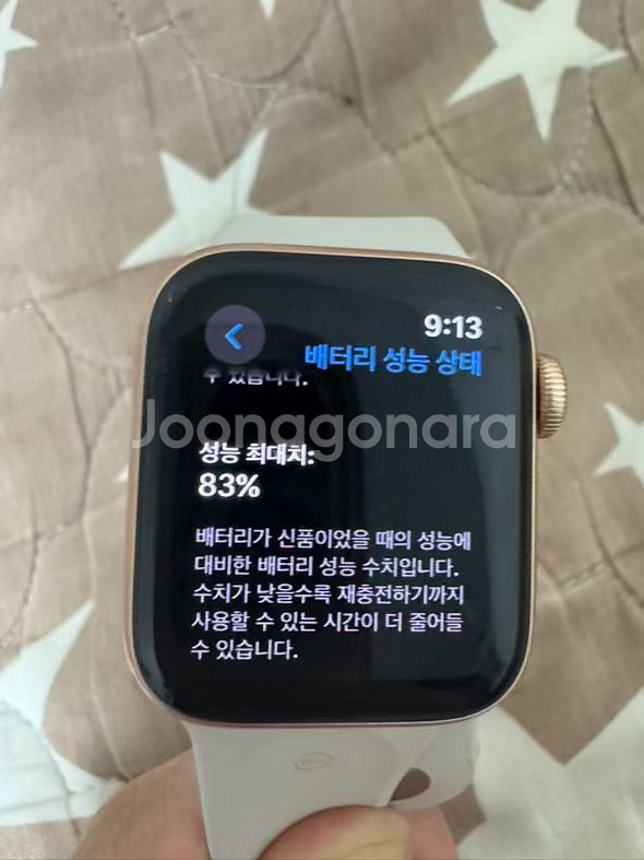 애플워치 로즈 골드 se--3